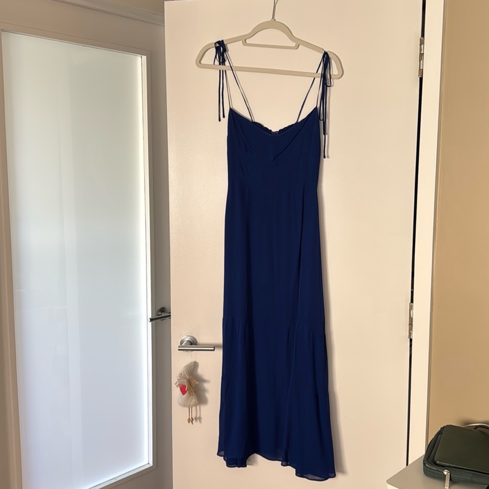 Reformation Royal Blue 3/4 dress